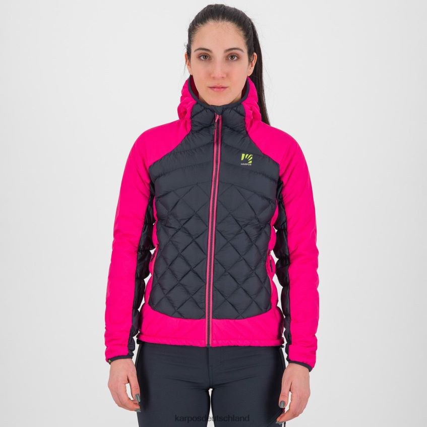 Jacke| de Karpos Frauen Lastei Active Plus W Jacke vulkanisch/rosa ZV820Z992