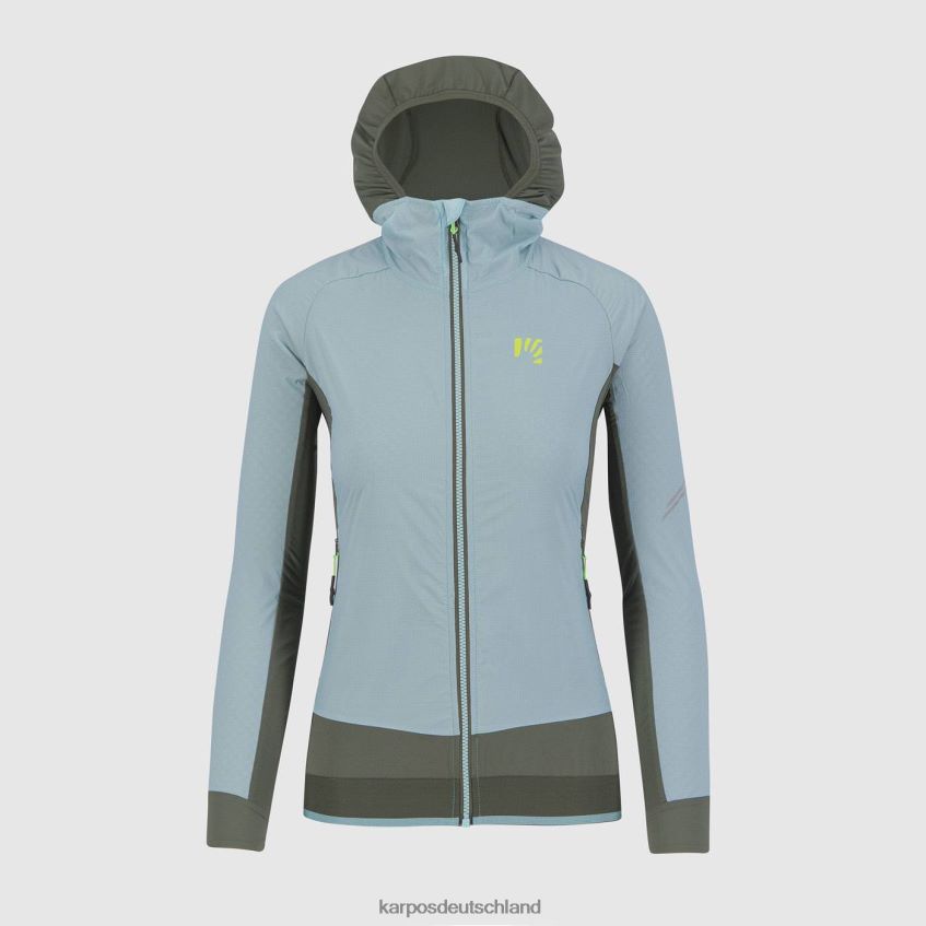Jacke| de Karpos Frauen Lavaredo Winterjacke Aqua-Himmel/Thymian ZV820Z1088