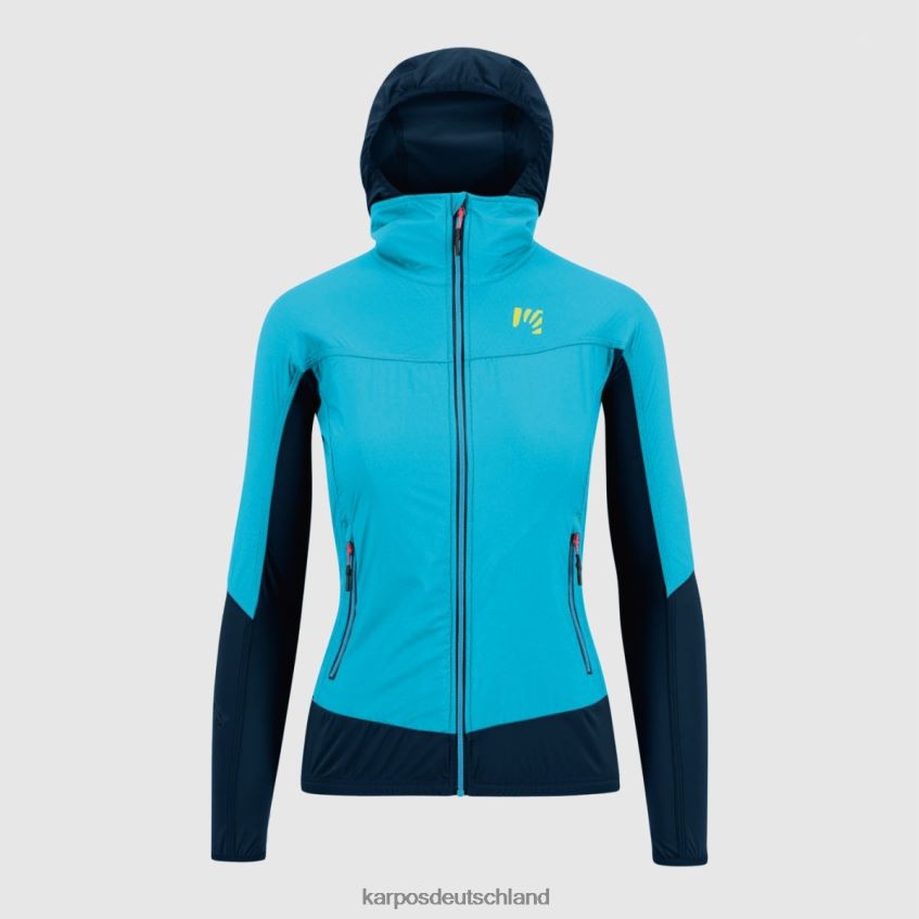 Jacke| de Karpos Frauen Lavaredo mit Jacke Blaues Atoll/Sky Captain ZV820Z1035
