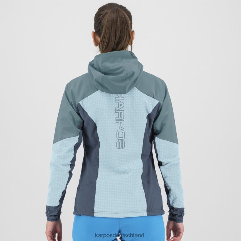 Jacke| de Karpos Frauen Leder mit Jacke Aquamarin/Frühlingssee/Vintage ZV820Z1047