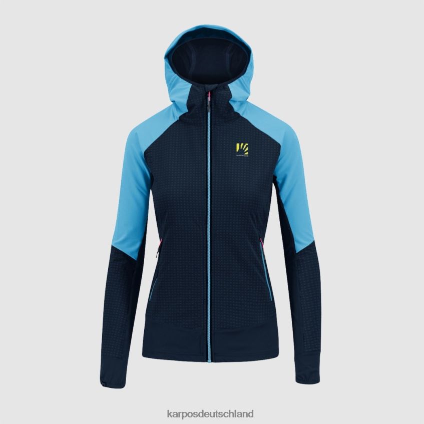 Jacke| de Karpos Frauen Leder mit Jacke Sky Captain/Blue Atoll ZV820Z1046