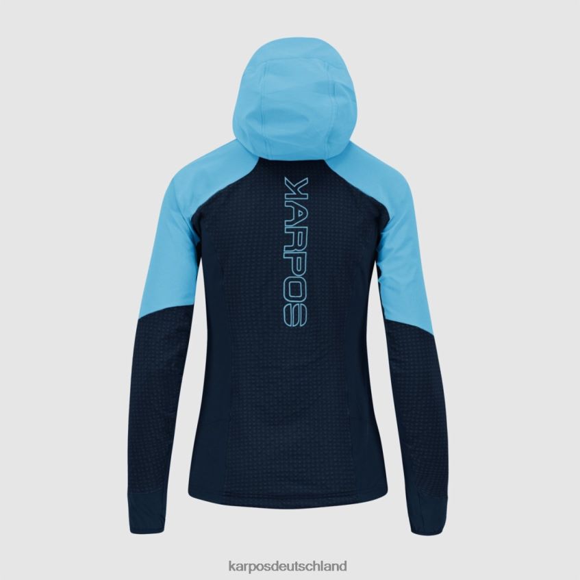 Jacke| de Karpos Frauen Leder mit Jacke Sky Captain/Blue Atoll ZV820Z1046