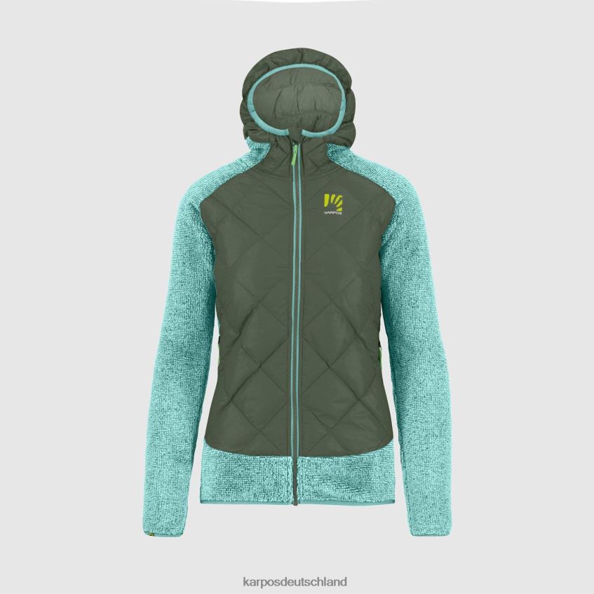 Jacke| de Karpos Frauen Marmarole mit Jacke Thymian/Aqua-Himmel ZV820Z1058