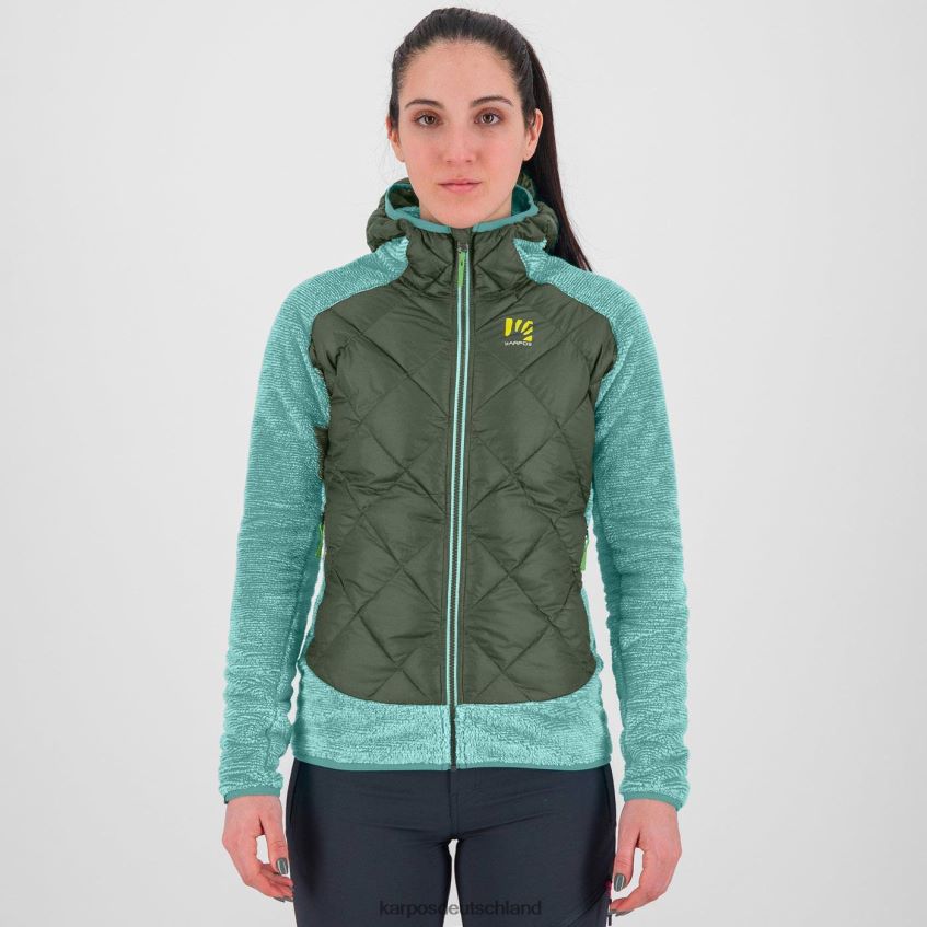 Jacke| de Karpos Frauen Marmarole mit Jacke Thymian/Aqua-Himmel ZV820Z1058