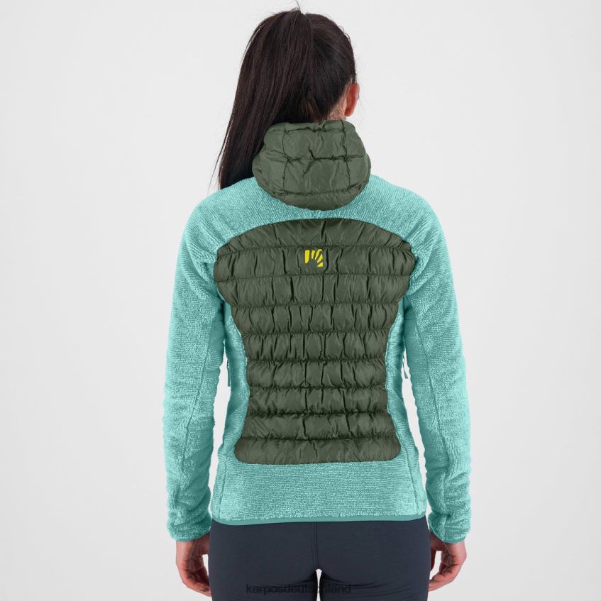 Jacke| de Karpos Frauen Marmarole mit Jacke Thymian/Aqua-Himmel ZV820Z1058