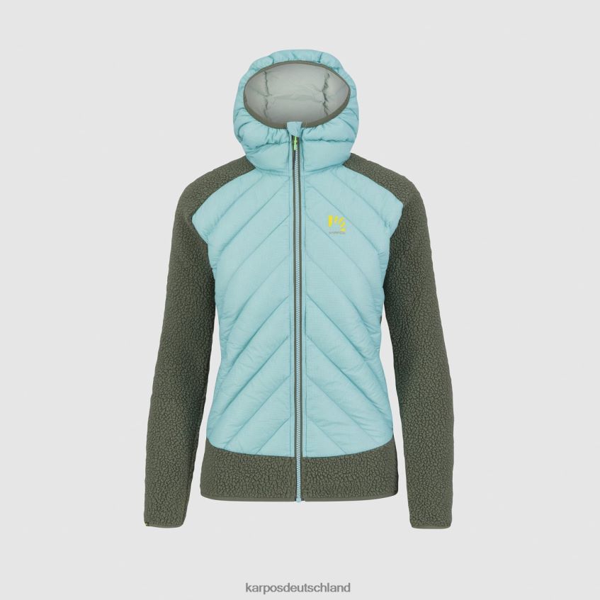 Jacke| de Karpos Frauen Marmarole mit Tech-Jacke Thymian/Aqua-Himmel ZV820Z994
