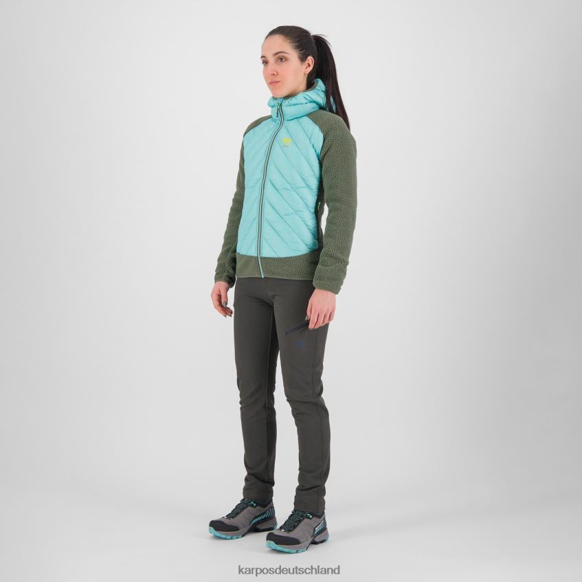 Jacke| de Karpos Frauen Marmarole mit Tech-Jacke Thymian/Aqua-Himmel ZV820Z994