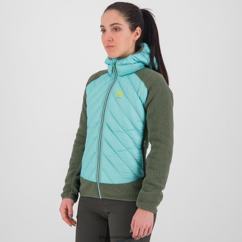 Jacke| de Karpos Frauen Marmarole mit Tech-Jacke Thymian/Aqua-Himmel ZV820Z994