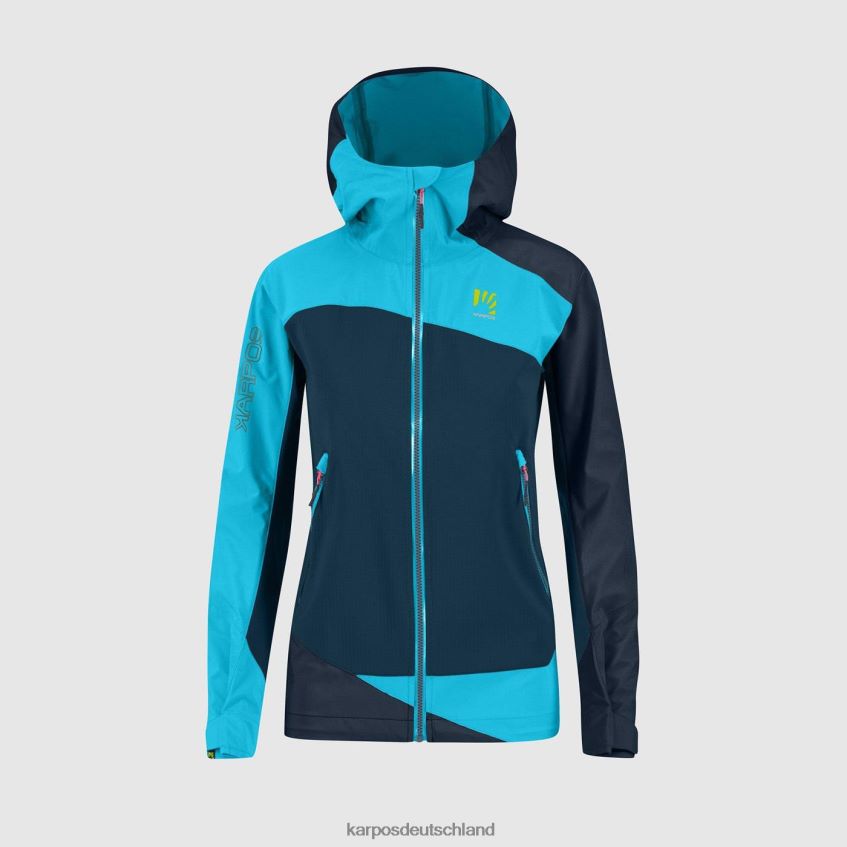Jacke| de Karpos Frauen Marmolada mit Jacke Mitternacht/blaues Atoll/Vulkan ZV820Z980