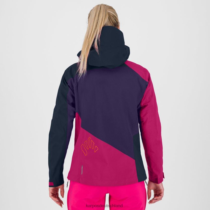 Jacke| de Karpos Frauen Marmolada mit Jacke Traube/Granita/Vulkan ZV820Z975