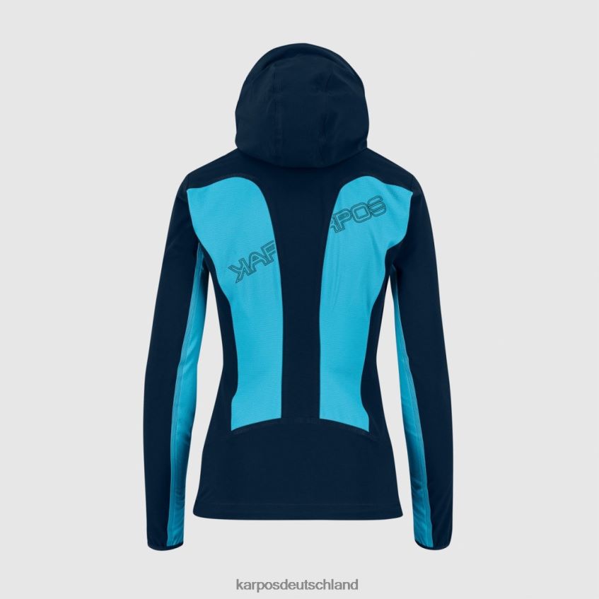 Jacke| de Karpos Frauen Parete mit Jacke Blaues Atoll/Sky Captain ZV820Z1094