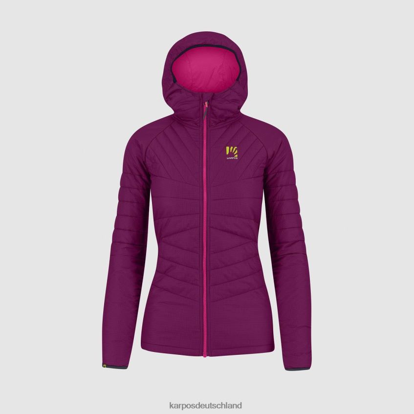 Jacke| de Karpos Frauen Pian Longhi mit Jacke Boysenbeere/Vulkan ZV820Z1002
