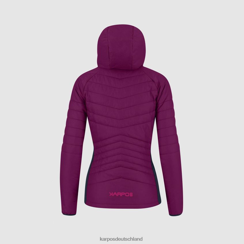 Jacke| de Karpos Frauen Pian Longhi mit Jacke Boysenbeere/Vulkan ZV820Z1002