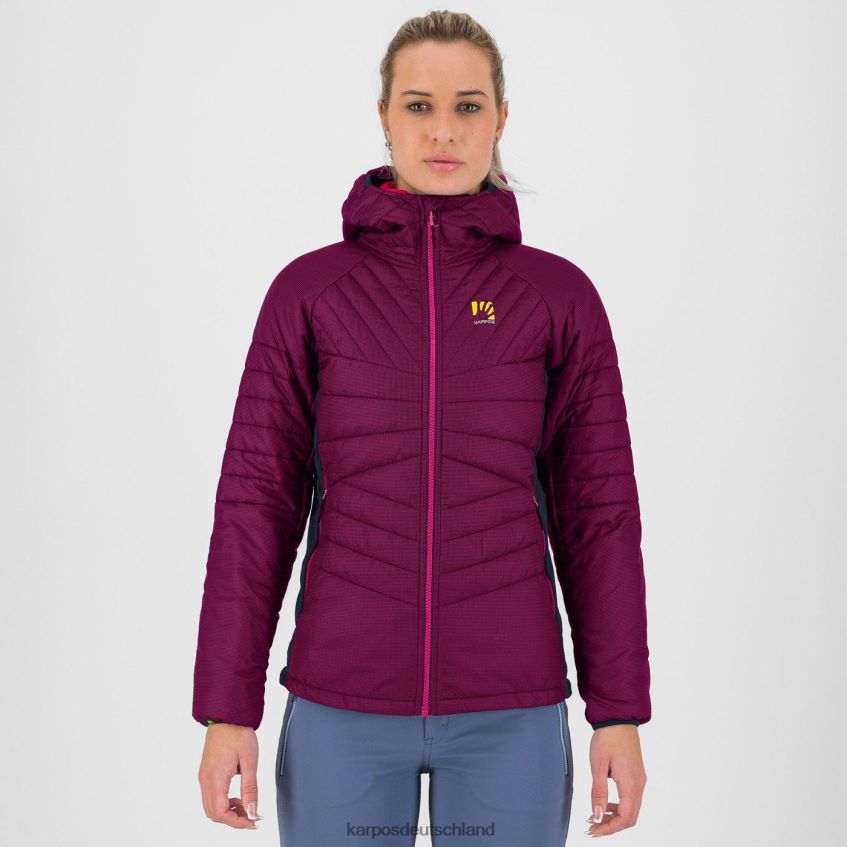 Jacke| de Karpos Frauen Pian Longhi mit Jacke Boysenbeere/Vulkan ZV820Z1002