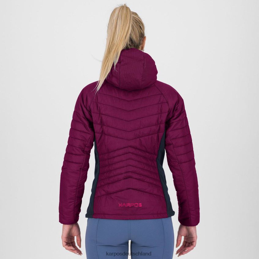 Jacke| de Karpos Frauen Pian Longhi mit Jacke Boysenbeere/Vulkan ZV820Z1002