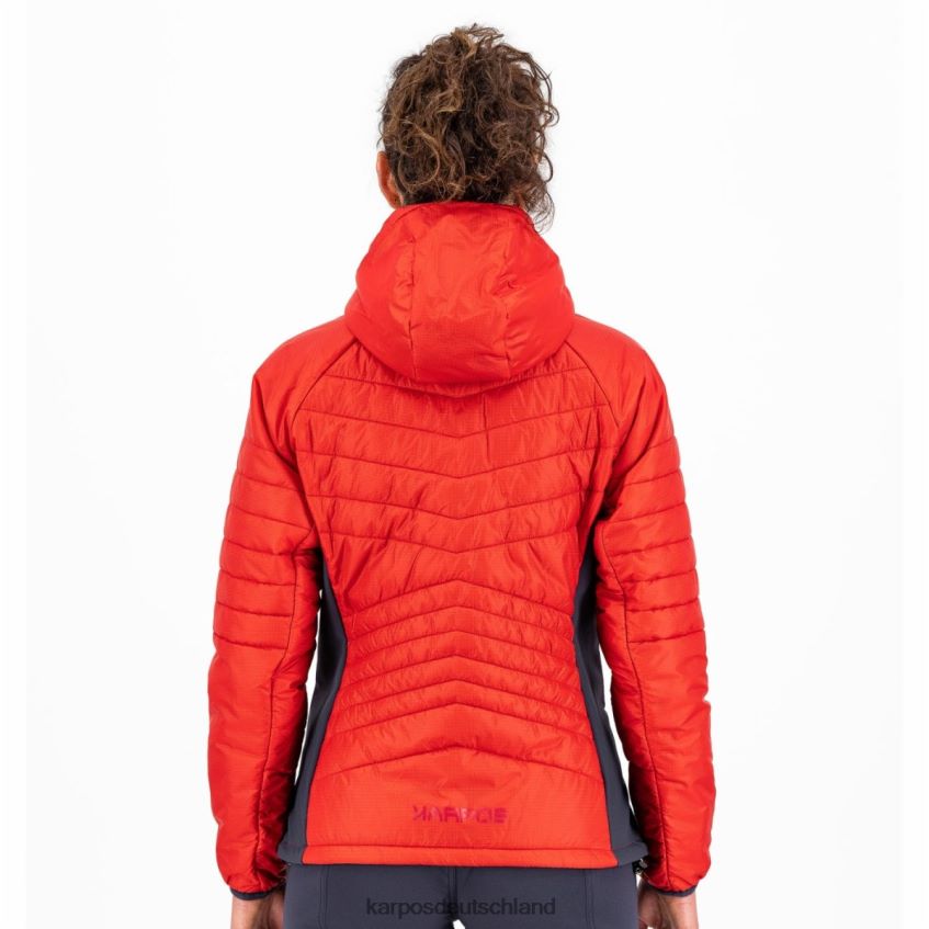 Jacke| de Karpos Frauen Pian Longhi mit Jacke Weihnachtsstern/Tusche ZV820Z1000