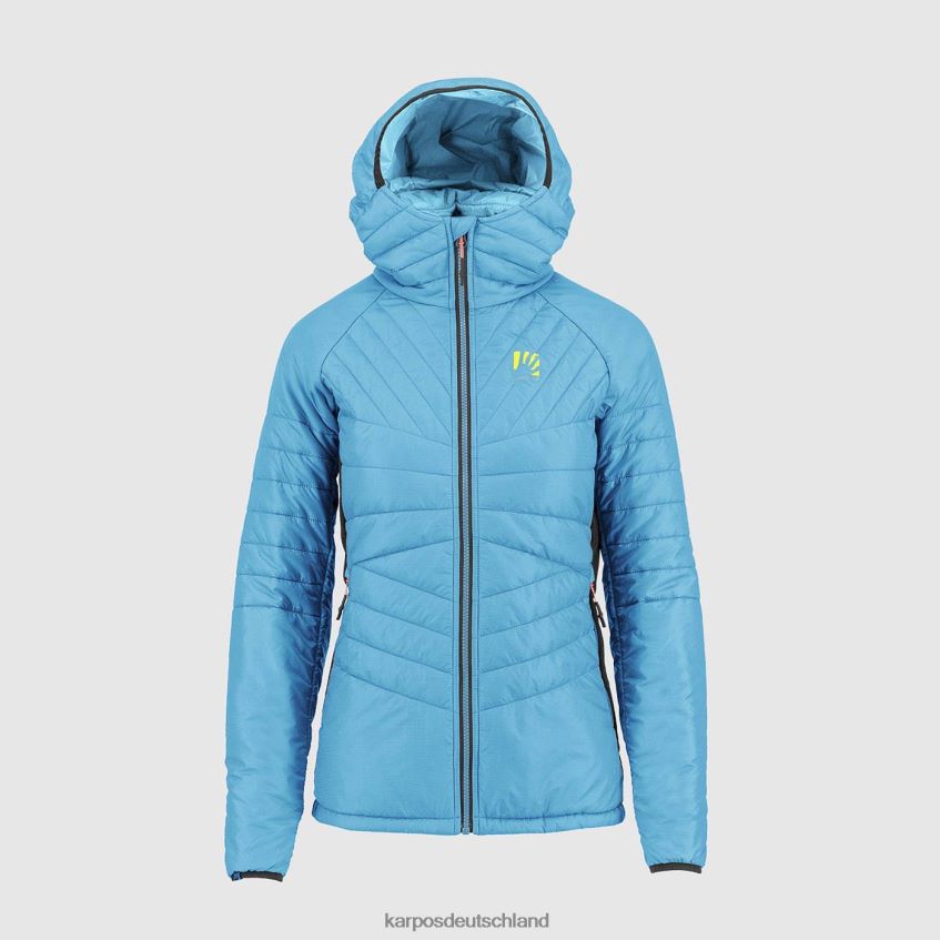 Jacke| de Karpos Frauen Pian Longhi mit Jacke blaues Atoll/dunkler Schiefer ZV820Z999