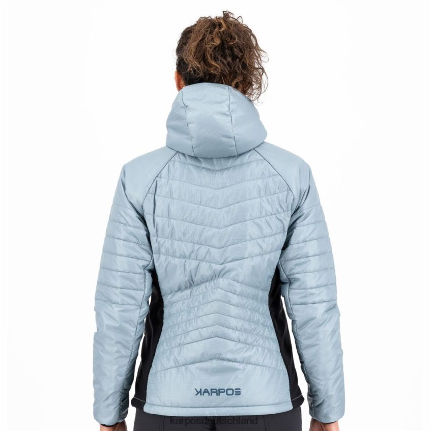 Jacke| de Karpos Frauen Pian Longhi mit Jacke staubblau/schwarz ZV820Z1001