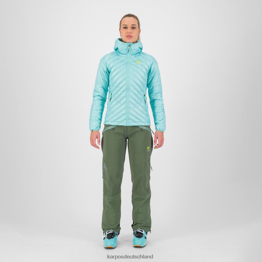 Jacke| de Karpos Frauen Sas Plat W Jacke Aqua-Himmel ZV820Z1006