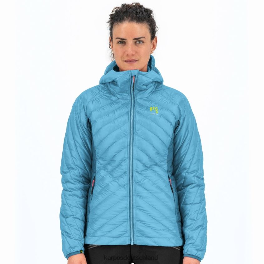 Jacke| de Karpos Frauen Sas Plat W Jacke blaues Atoll ZV820Z1009