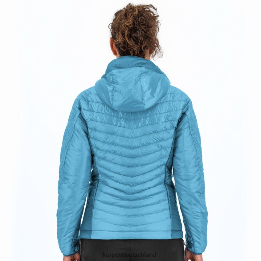 Jacke| de Karpos Frauen Sas Plat W Jacke blaues Atoll ZV820Z1009