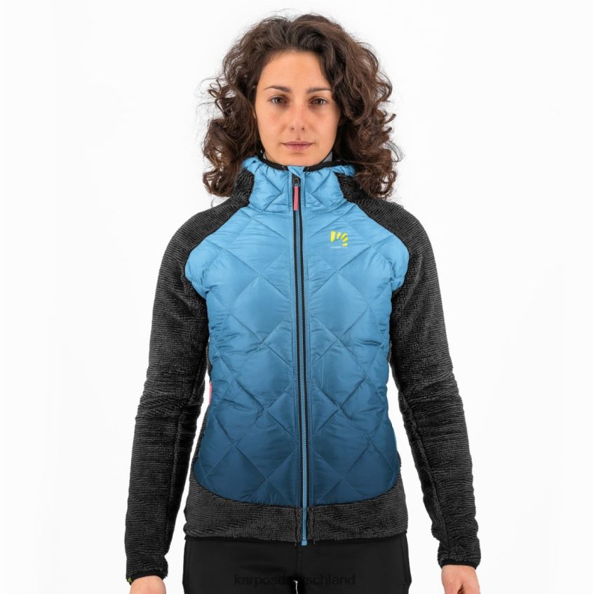 Jacke| de Karpos Frauen Smart w Marmarole-Jacke blaues Atoll/schwarz ZV820Z1028
