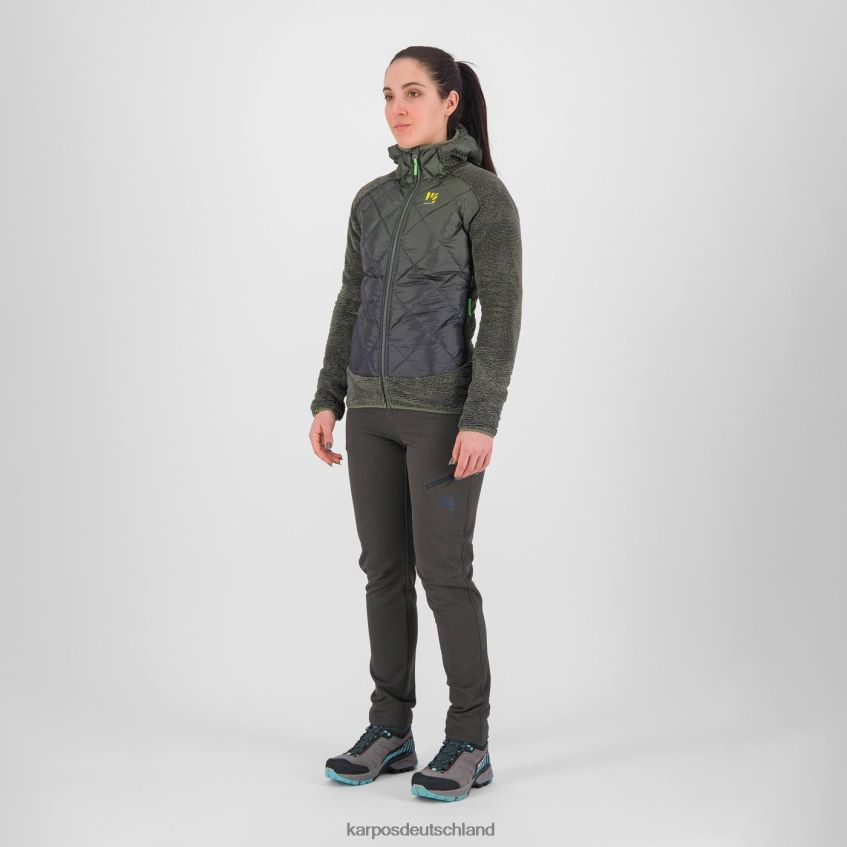 Jacke| de Karpos Frauen Smart w Marmarole-Jacke schwarzer Sand/Thymian ZV820Z1027