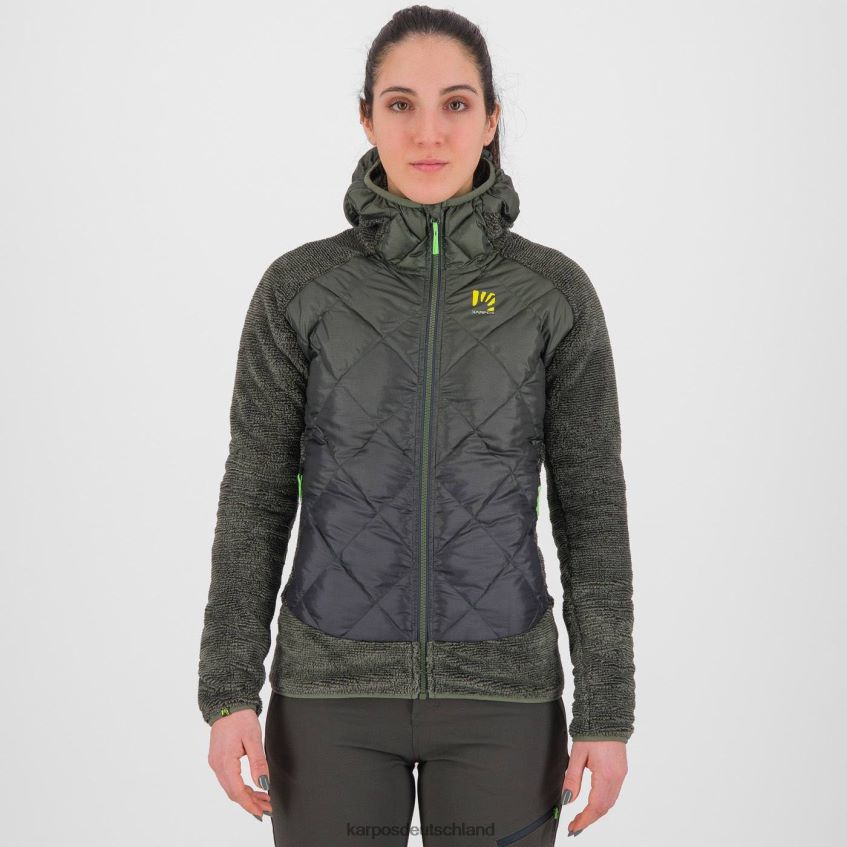 Jacke| de Karpos Frauen Smart w Marmarole-Jacke schwarzer Sand/Thymian ZV820Z1027