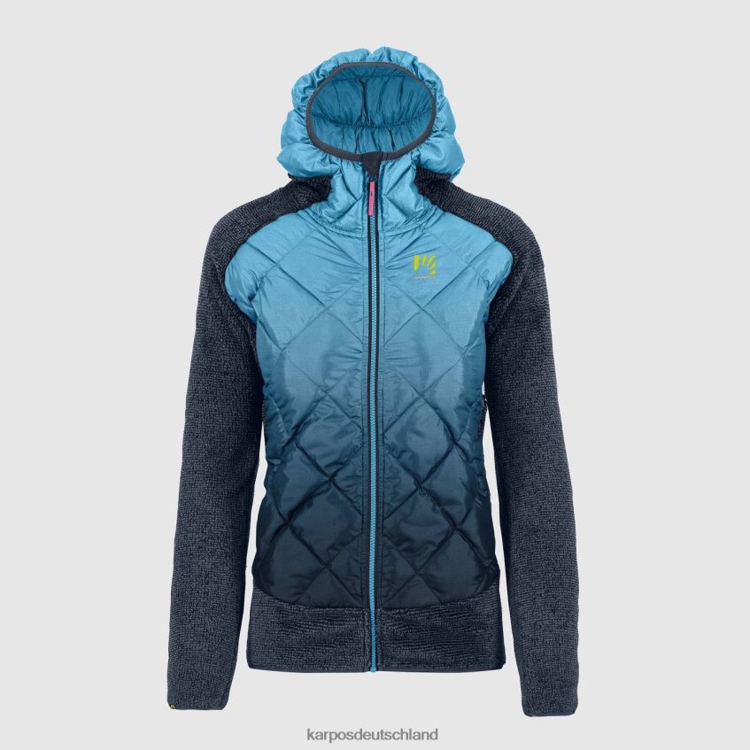 Jacke| de Karpos Frauen Smart w Marmarole-Jacke vulkanisches/blaues Atoll ZV820Z1030