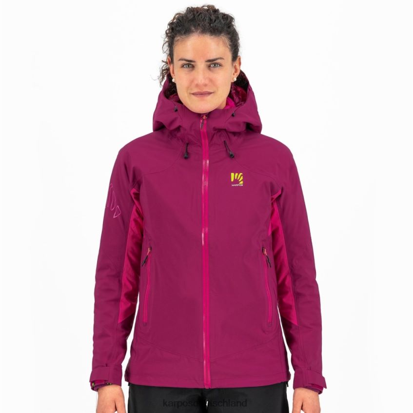 Jacke| de Karpos Frauen Storm Evo W Jacke Himbeerr./Kabarett ZV820Z966