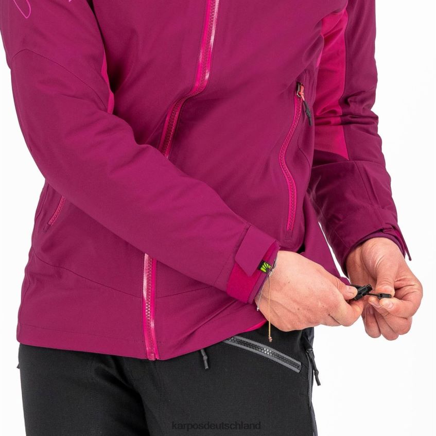 Jacke| de Karpos Frauen Storm Evo W Jacke Himbeerr./Kabarett ZV820Z966