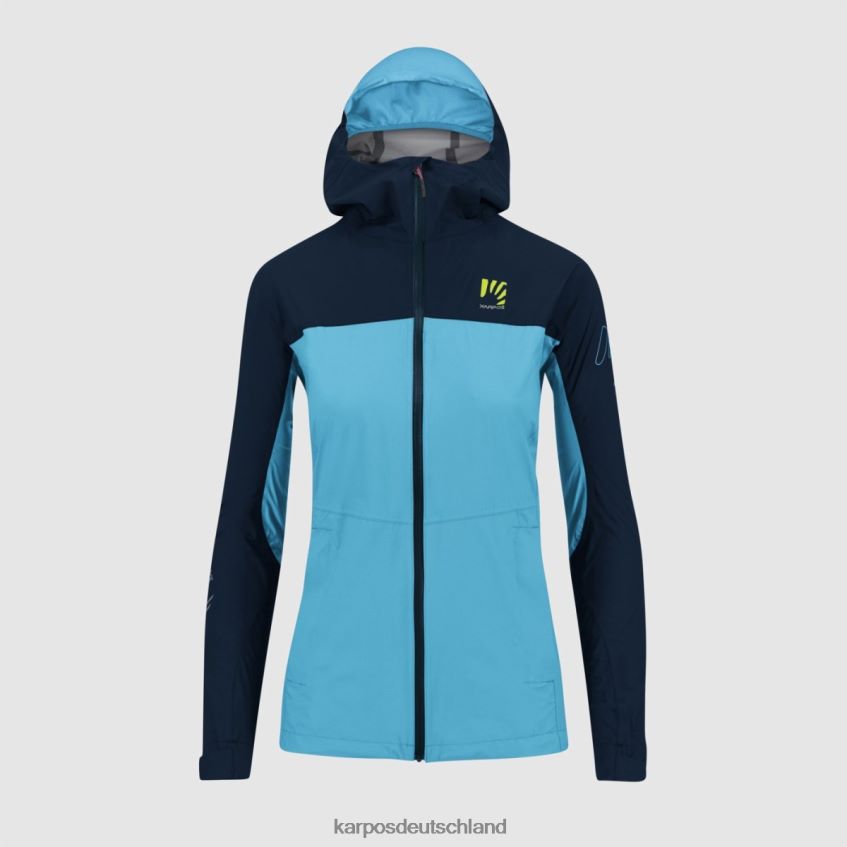 Jacke| de Karpos Frauen Viel Regen mit Jacke Blaues Atoll/Sky Captain ZV820Z1032