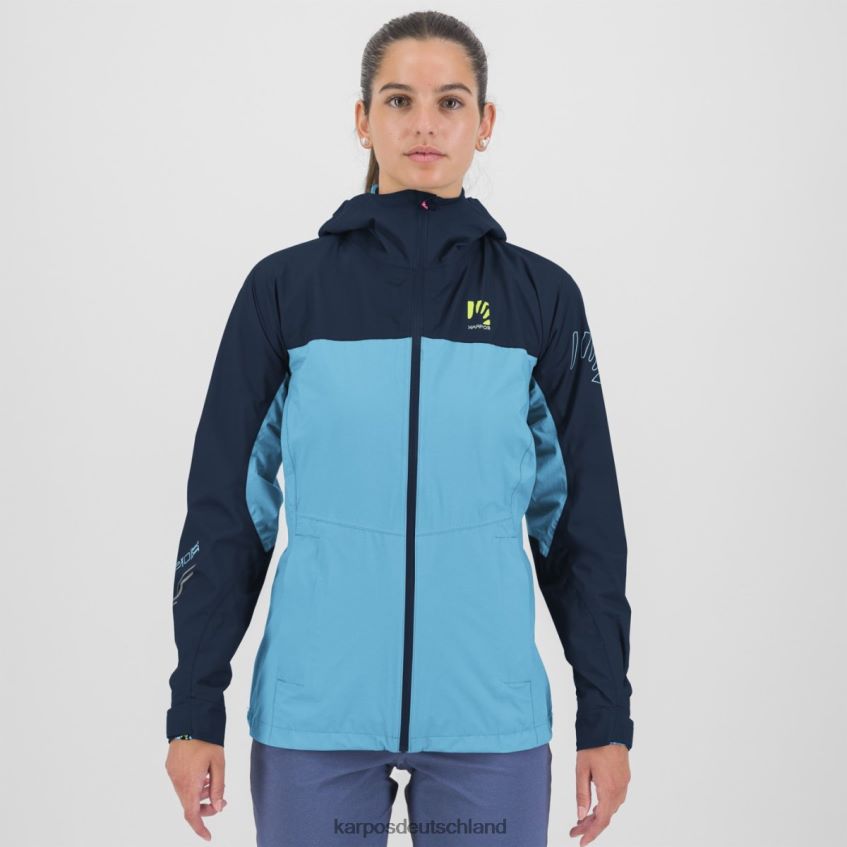 Jacke| de Karpos Frauen Viel Regen mit Jacke Blaues Atoll/Sky Captain ZV820Z1032