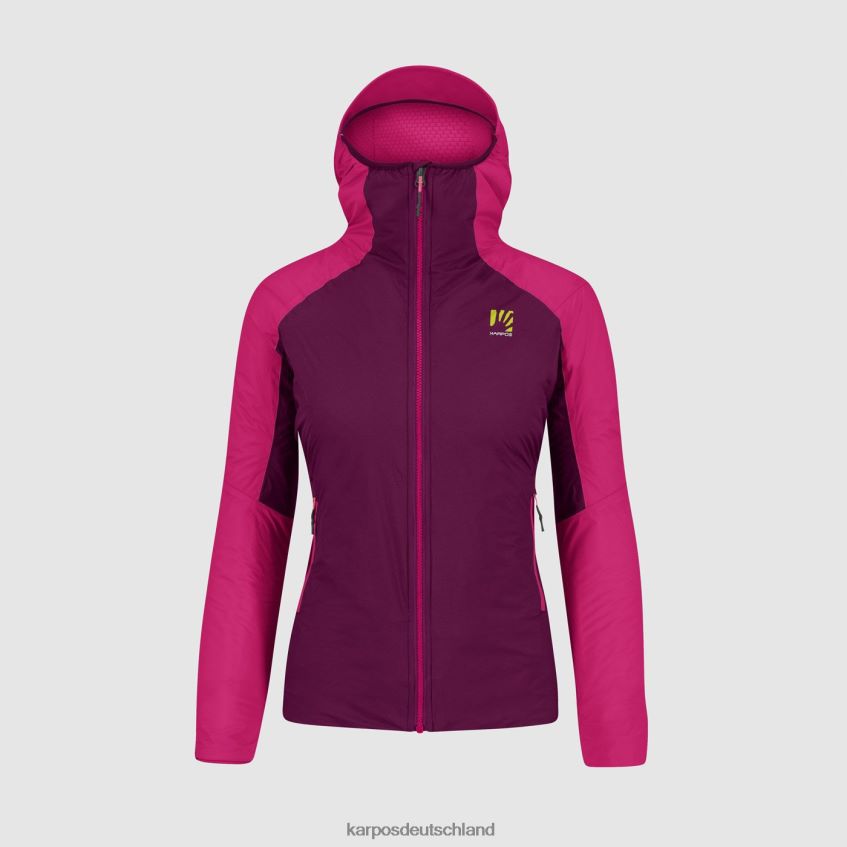 Jacke| de Karpos Frauen Vinson Evo W Jacke Boysenbeere/Rosa ZV820Z962