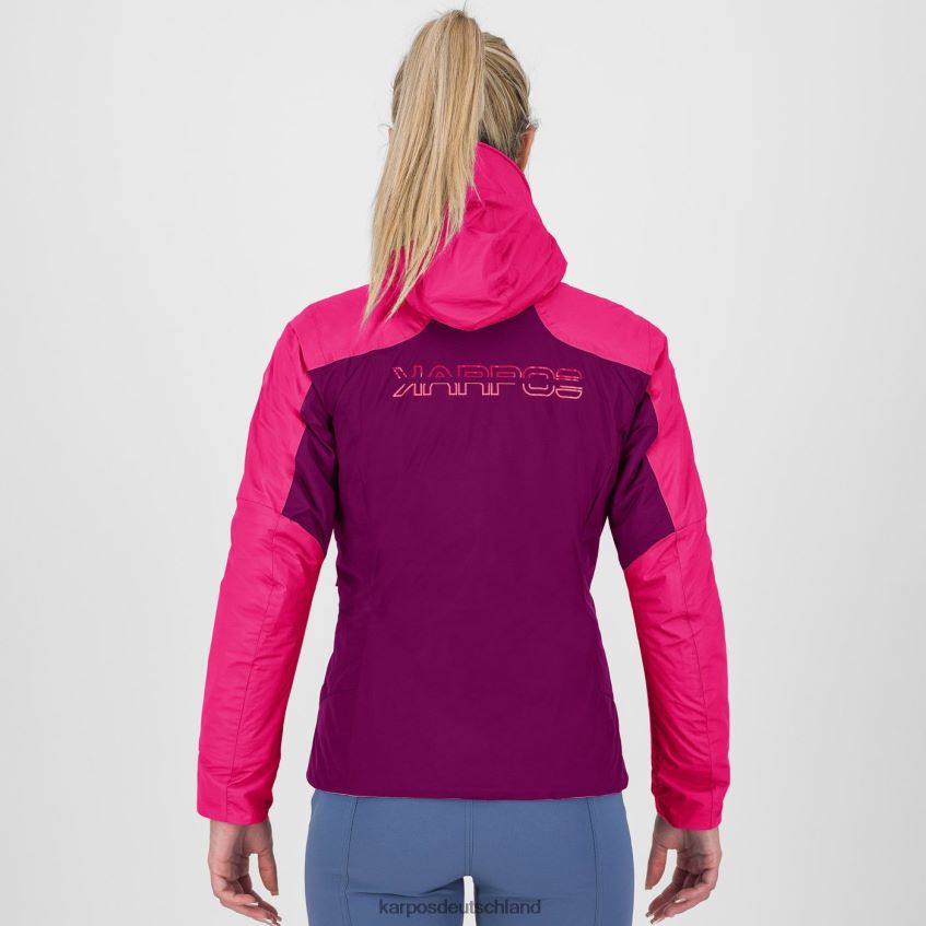 Jacke| de Karpos Frauen Vinson Evo W Jacke Boysenbeere/Rosa ZV820Z962