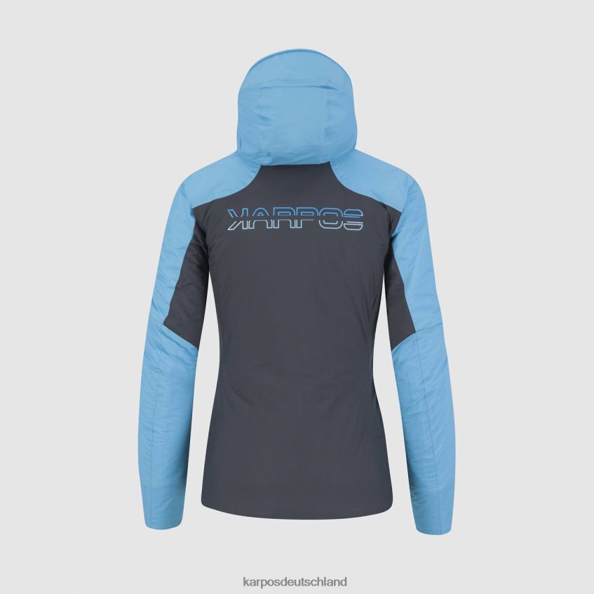Jacke| de Karpos Frauen Vinson Evo W Jacke vulkanisches/blaues Atoll ZV820Z963