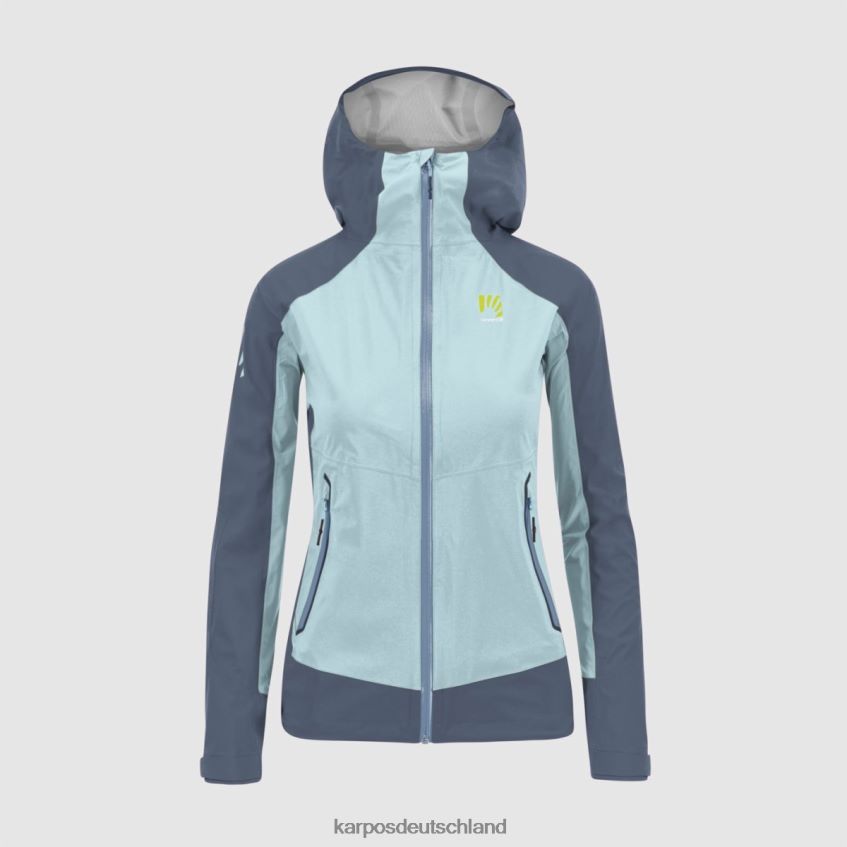 Jacke| de Karpos Frauen temporale mit Jacke Aquamarin/Vintage-Indigo ZV820Z1024