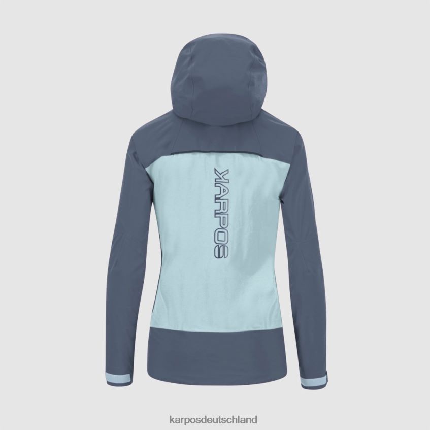 Jacke| de Karpos Frauen temporale mit Jacke Aquamarin/Vintage-Indigo ZV820Z1024