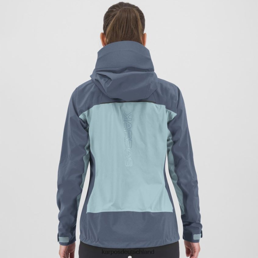 Jacke| de Karpos Frauen temporale mit Jacke Aquamarin/Vintage-Indigo ZV820Z1024