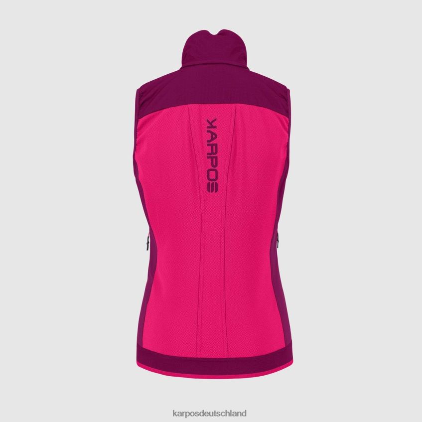 Weste| de Karpos Frauen Alagna Plus Evo mit Weste Granita/Traube ZV820Z1079