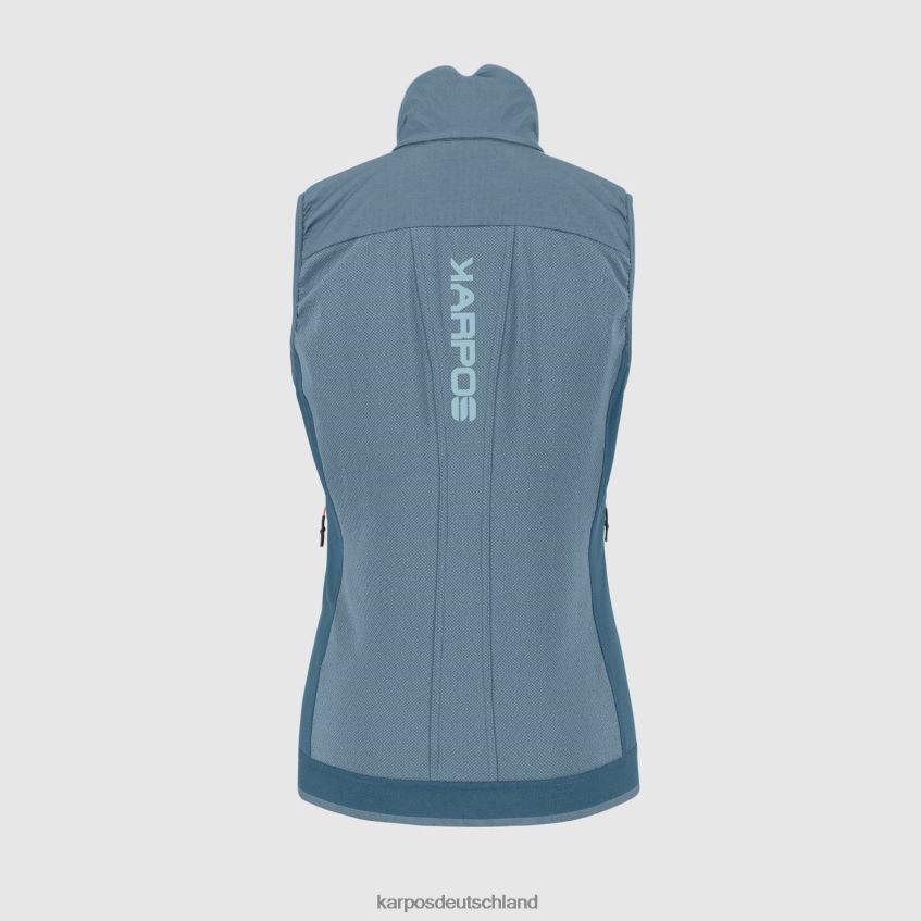 Weste| de Karpos Frauen Alagna Plus Evo mit Weste Thymian/schwarzer Sand ZV820Z1083