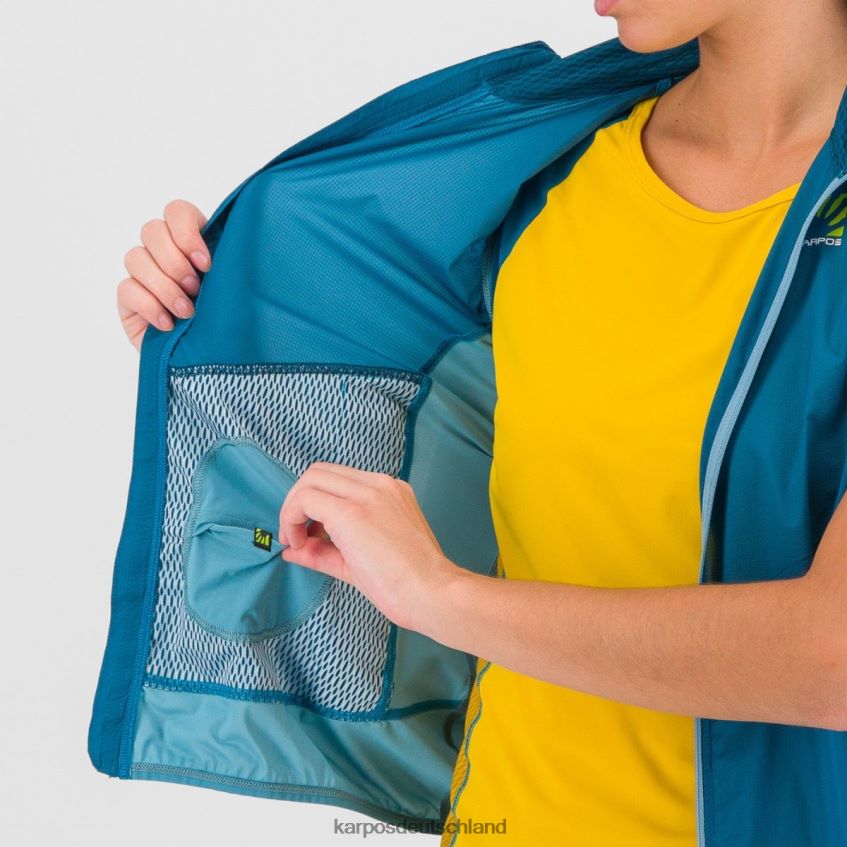 Weste| de Karpos Frauen Lavaredo mit Weste Korsar/Adriablau ZV820Z1107