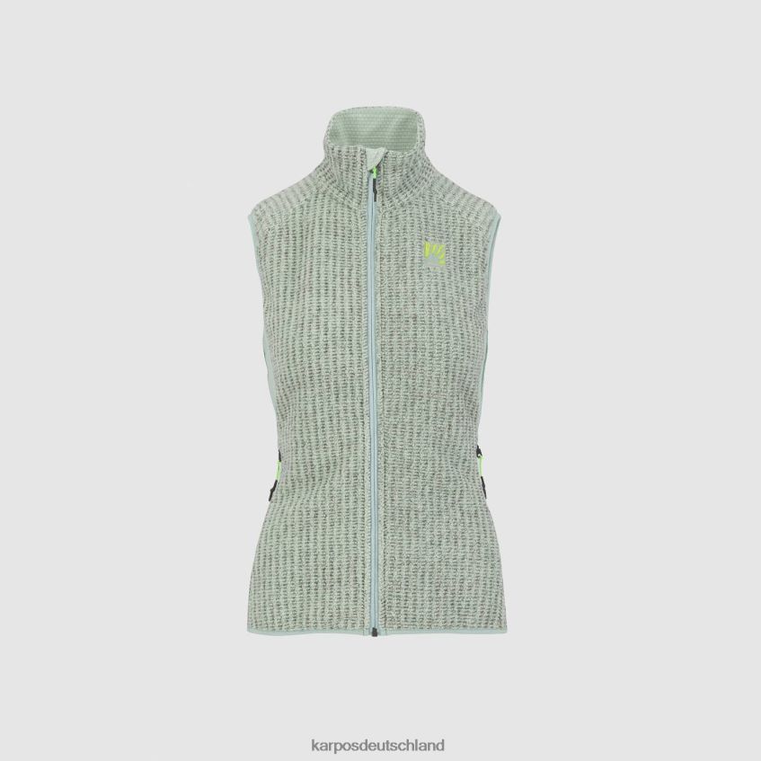 Weste| de Karpos Frauen Rock mit Weste Hafengrau ZV820Z1105