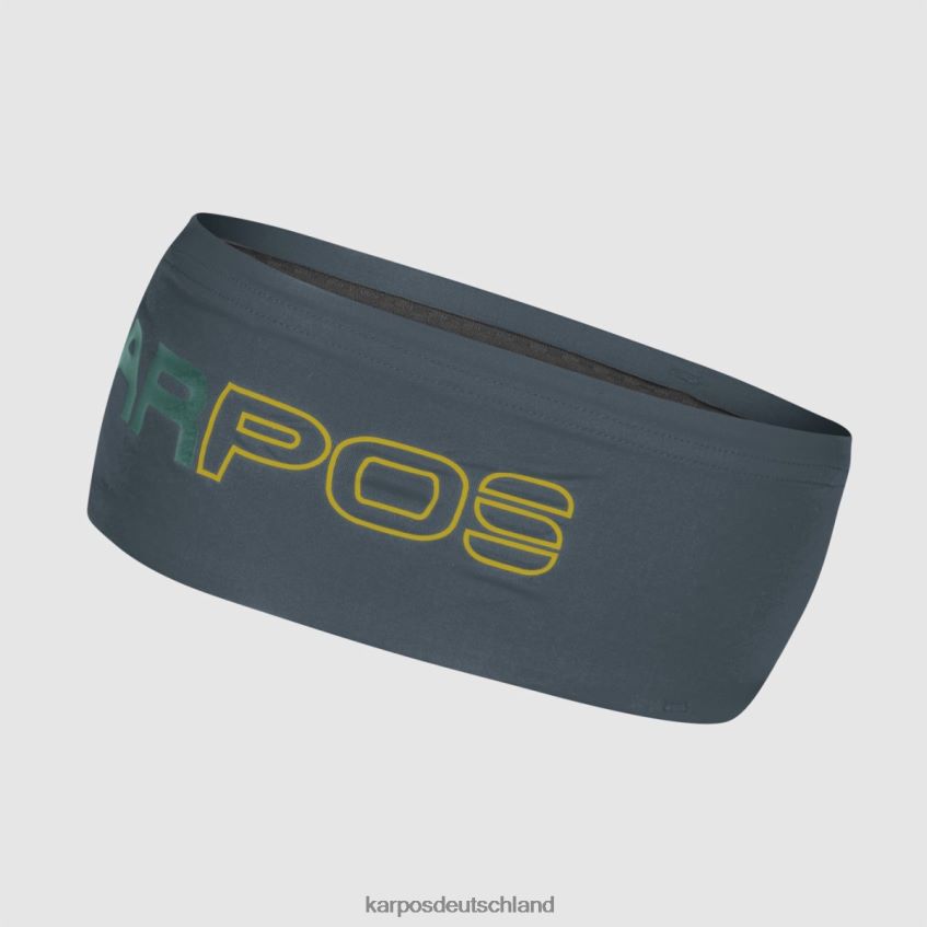 Kopfbedeckung | de Karpos Frauen Cengia-Stirnband Nordatlantik/dunkler Schiefer/Lemo ZV820Z808