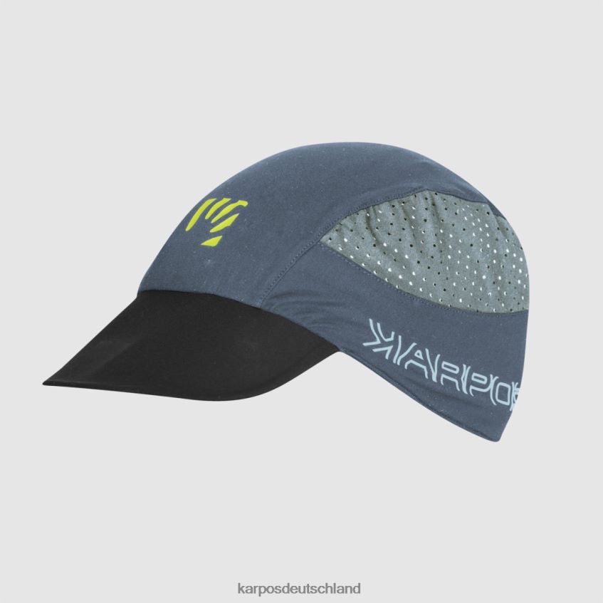 Kopfbedeckung | de Karpos Frauen Lavaredo-Kappe Vintage Indigo/Frühlingssee ZV820Z729