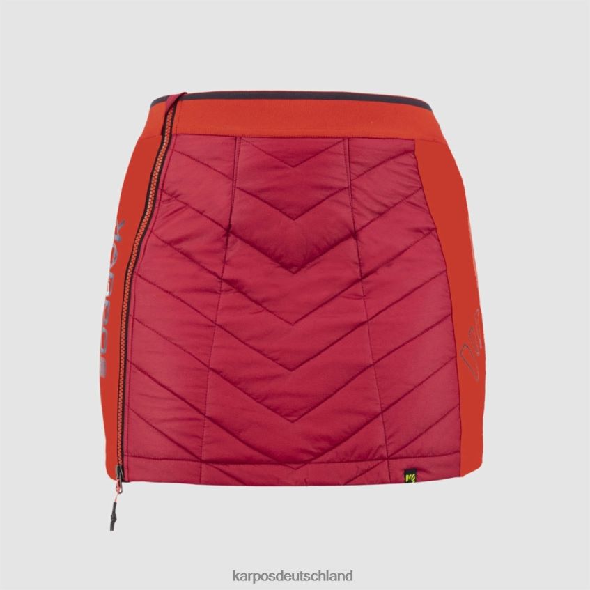 kurz| de Karpos Frauen Alagna Plus Evo mit Rock Narrenrot/Weihnachtsstern ZV820Z1548