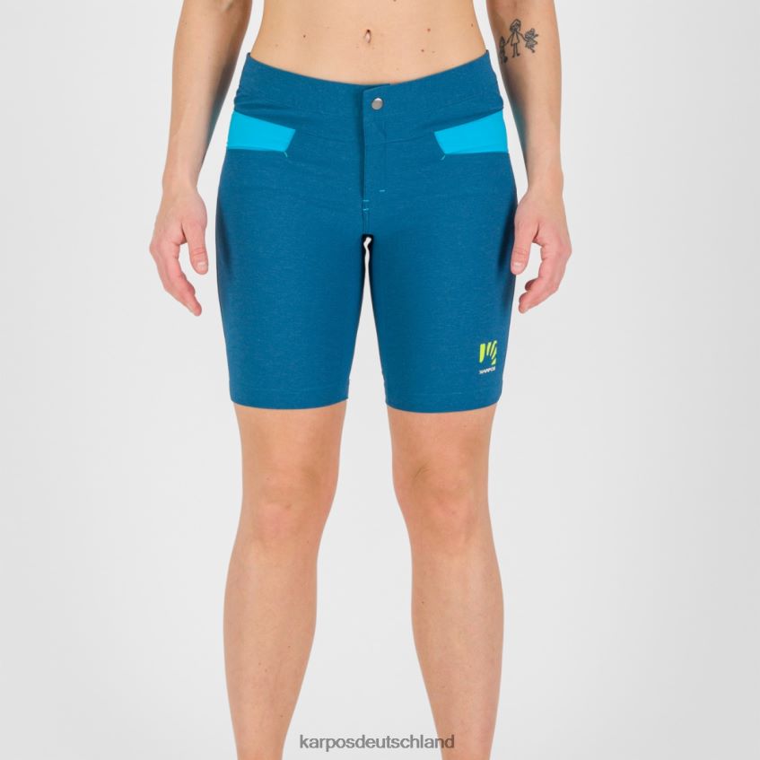 kurz| de Karpos Frauen Dolada mit Bermuda marokkanisches Blau/Bluebird ZV820Z1616