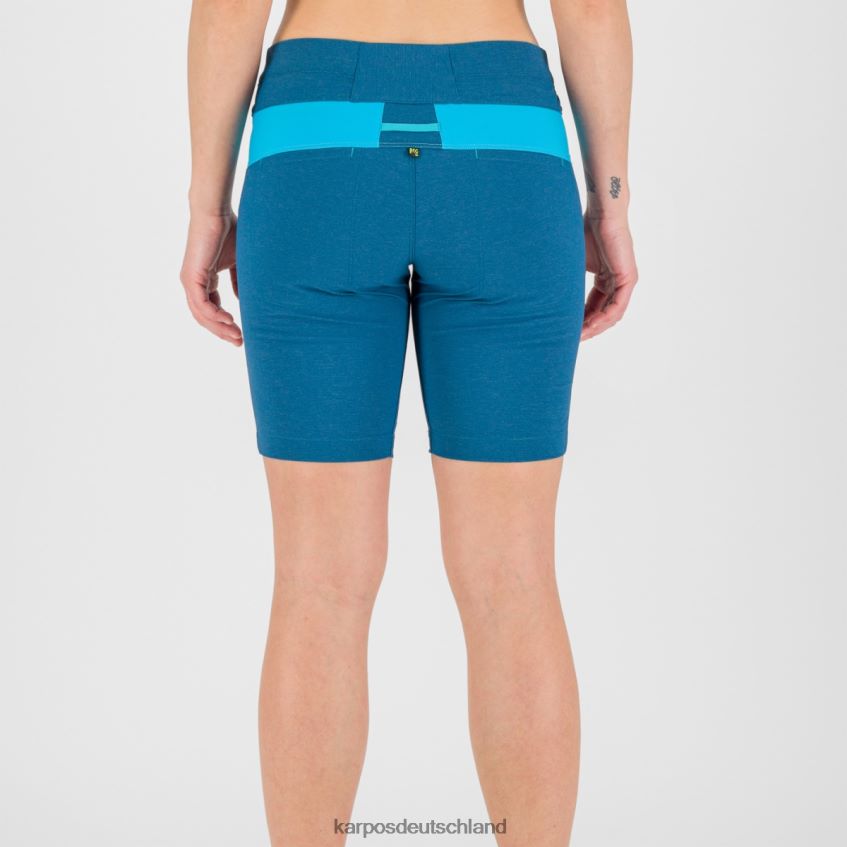 kurz| de Karpos Frauen Dolada mit Bermuda marokkanisches Blau/Bluebird ZV820Z1616