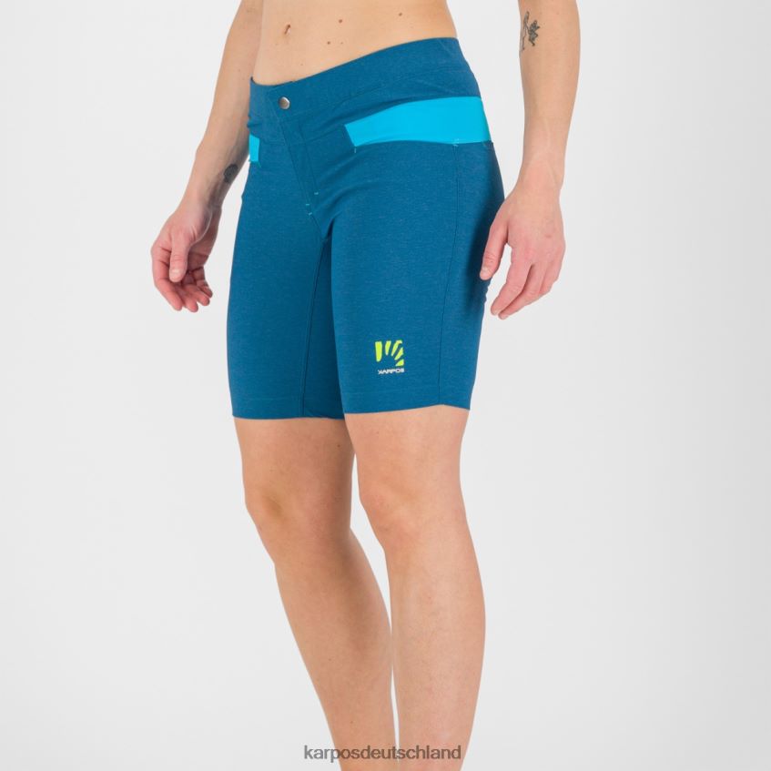 kurz| de Karpos Frauen Dolada mit Bermuda marokkanisches Blau/Bluebird ZV820Z1616