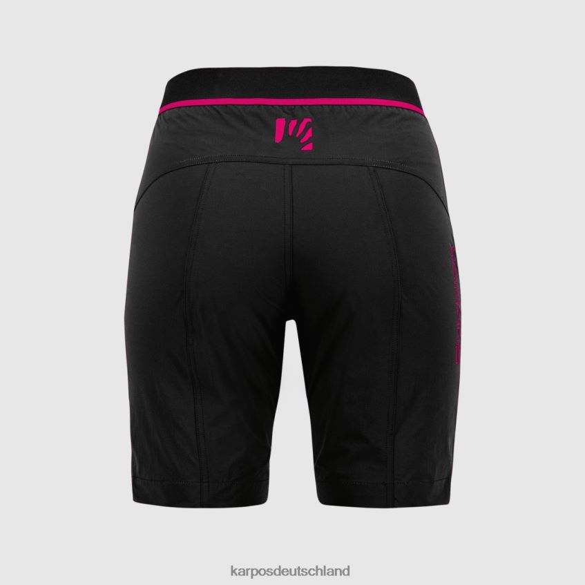kurz| de Karpos Frauen Drei Zinnen mit Bermuda schwarz/anspielung ZV820Z1558